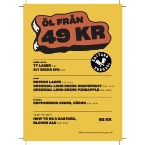 &Ouml;l-Meny med-fat 70x100